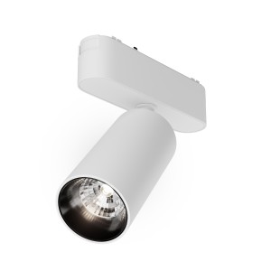 Lampa szynowa reflektorowa Focus LED TR103-1-12W4K-M-W Maytoni 12W LED 4000K aluminium biały – do systemu magnetycznego Radity