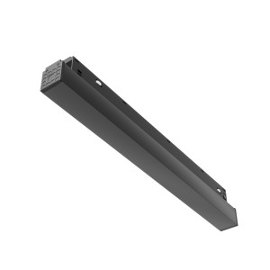 Łącznik zasilania wpuszczany Exility TRX034DR4-100B-1 Maytoni TRX034DR4‑100B‑1, aluminium, czarny, 100W, do systemu szynowego jednofazowego