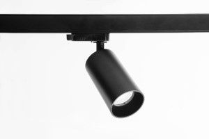 Lampa szynowa Mistic LED Mob Track MSTC-05411350 Mistic Lighting LED wymienny 1x9W 3000K 945lm aluminium czarny