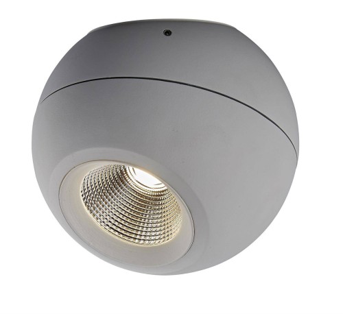 Plafon LED Mistic Madball MSTC-05411170 Mistic Lighting LED wymienny 1x9W 882lm 3000K Aluminium Biały