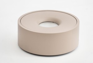 Plafon łazienkowy Mistic Roll MSTC-05410975 Mistic Lighting, aluminium taupe, LED wymienny 1×10 W, 3000 K, 900 lm