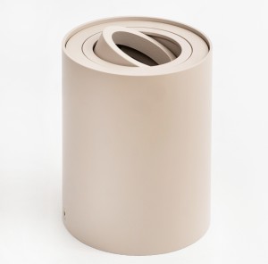 Plafon techniczny Mistic Ecotube MSTC-05411479 Mistic Lighting, aluminium taupe, GU10 1×50 W