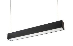 Lampa wisząca LED Mistic M-Line MSTC-05411621 Mistic Lighting, aluminium czarny, LED wymienny 1×40 W, 4000 K, 4000 lm