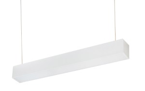 Lampa wisząca LED Mistic M-Line MSTC-05411612 Mistic Lighting, aluminium biały, LED wymienny 1×20 W, 4000 K, 2000 lm