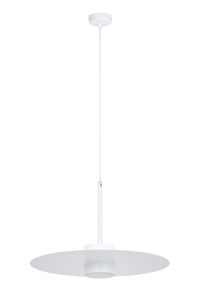 Lampa wisząca CHARLIE Sigma Lighting 1x GX53 MAX 12 W LED Stal lakierowana Biały/Biały