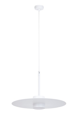 Lampa wisząca CHARLIE Sigma Lighting 1x GX53 MAX 12 W LED Stal lakierowana Biały/Biały