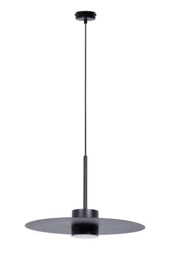 Lampa wisząca CHARLIE Sigma Lighting 1x GX53 MAX 12 W LED Stal lakierowana Czarny/Czarny