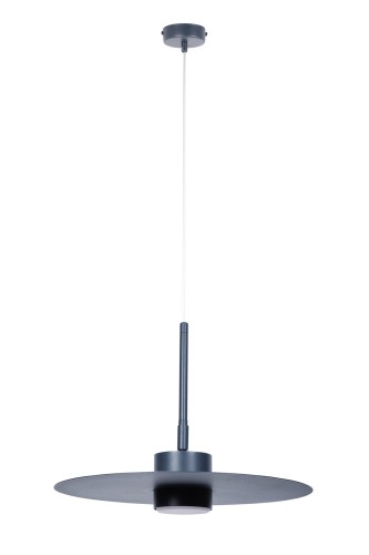 Lampa wisząca CHARLIE Sigma Lighting 1x GX53 MAX 12 W LED Stal lakierowana Grafit/Grafit
