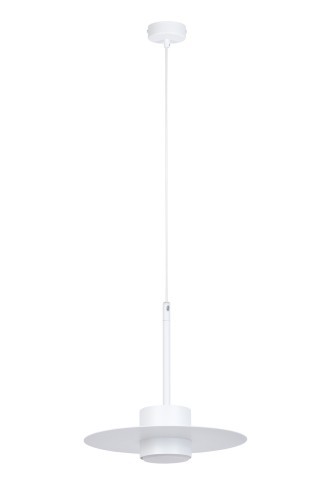 Lampa wisząca CHARLIE Sigma Lighting 1x GX53 MAX 12 W LED Stal lakierowana Biały/Biały