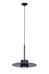 Lampa wisząca CHARLIE Sigma Lighting 1x GX53 MAX 12 W LED Stal lakierowana Czarny/Czarny