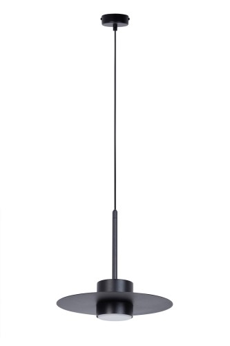 Lampa wisząca CHARLIE Sigma Lighting 1x GX53 MAX 12 W LED Stal lakierowana Czarny/Czarny