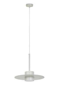Lampa wisząca CHARLIE Sigma Lighting 1x GX53 MAX 12 W LED Stal lakierowana Szary Beż/Szary Beż