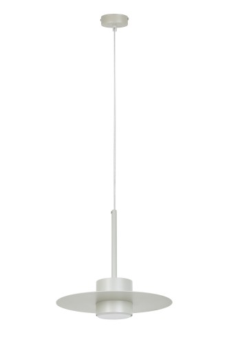 Lampa wisząca CHARLIE Sigma Lighting 1x GX53 MAX 12 W LED Stal lakierowana Szary Beż/Szary Beż