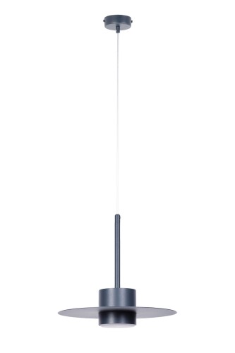 Lampa wisząca CHARLIE Sigma Lighting 1x GX53 MAX 12 W LED Stal lakierowana Grafit/Grafit