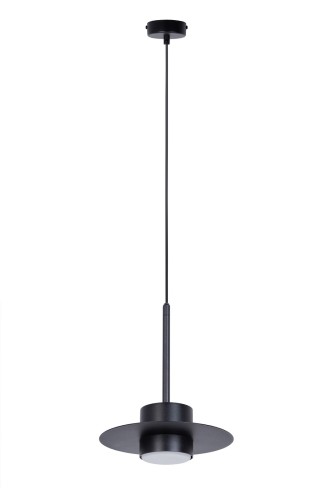 Lampa wisząca CHARLIE Sigma Lighting 1x GX53 MAX 12 W LED Stal lakierowana Czarny/Czarny