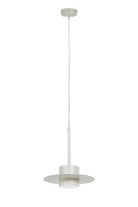 Lampa wisząca CHARLIE Sigma Lighting 1x GX53 MAX 12 W LED Stal lakierowana Szary Beż/Szary Beż