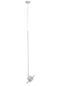 Lampa wisząca CHARLIE Sigma Lighting 1x GX53 MAX 12 W LED Stal lakierowana Szary Beż/Szary Beż