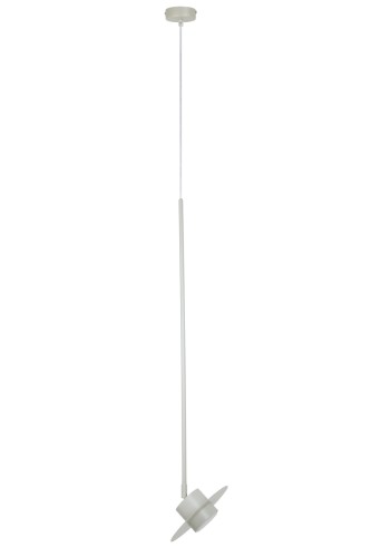 Lampa wisząca CHARLIE Sigma Lighting 1x GX53 MAX 12 W LED Stal lakierowana Szary Beż/Szary Beż