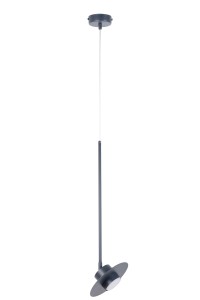 Lampa wisząca CHARLIE Sigma Lighting 1x GX53 MAX 12 W LED Stal lakierowana Grafit/Grafit