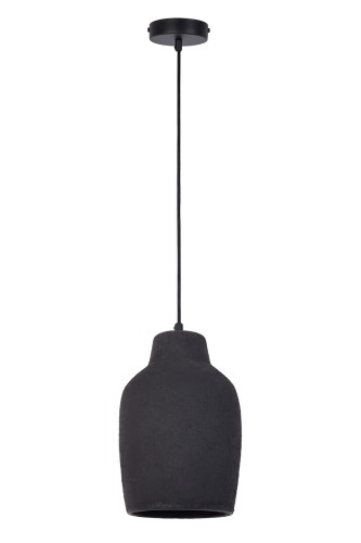 Lampa wisząca NORA Sigma Lighting 1xE27 max 15W LED Stal lakierowana Czarny/Czarny