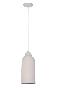 Lampa wisząca NORA Sigma Lighting 1xE27 max 15W LED Stal lakierowana Beż/Beż