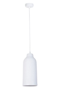 Lampa wisząca NORA Sigma Lighting 1xE27 max 15W LED Stal lakierowana Biały/Biały