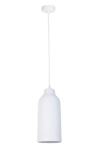 Lampa wisząca NORA Sigma Lighting 1xE27 max 15W LED Stal lakierowana Biały/Biały