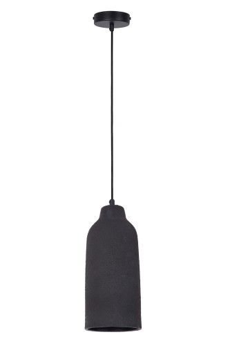 Lampa wisząca NORA Sigma Lighting 1xE27 max 15W LED Stal lakierowana Czarny/Czarny