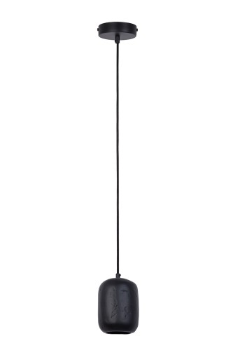 Lampa wisząca OLO Sigma Lighting 1XGU10 MAX 10W LED Stal lakierowana Czarny/Czarny