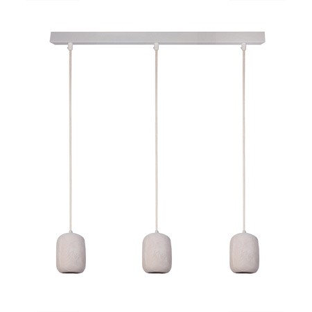 Lampa wisząca OLO Sigma Lighting 3XGU10 MAX 10W LED Stal lakierowana Beż/Beż