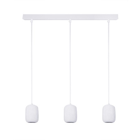 Lampa wisząca OLO Sigma Lighting 3XGU10 MAX 10W LED Stal lakierowana Biały/Biały
