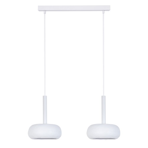 Lampa wisząca OTTO Sigma Lighting 2x GX53 MAX 12 W LED Stal lakierowana Biały/Biały