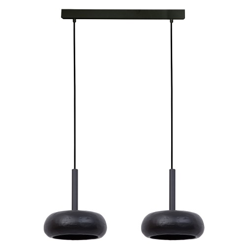 Lampa wisząca OTTO Sigma Lighting 2x GX53 MAX 12 W LED Stal lakierowana Czarny/Czarny