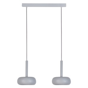 Lampa wisząca OTTO Sigma Lighting 2x GX53 MAX 12 W LED Stal lakierowana Szary/Szary