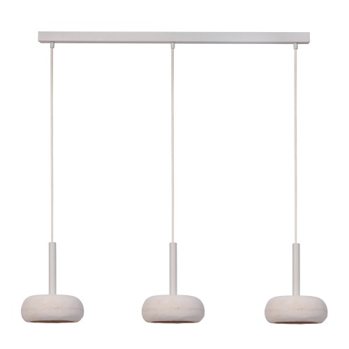 Lampa wisząca OTTO Sigma Lighting 3x GX53 MAX 12 W LED Stal lakierowana Beż/Beż