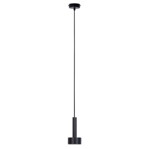 Lampa wisząca STAMP Sigma Lighting 1x GX53 MAX 12W LED Stal lakierowana Czarny/Czarny