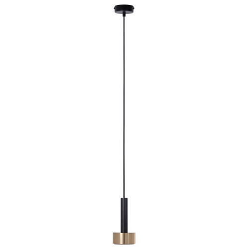 Lampa wisząca STAMP Sigma Lighting 1x GX53 MAX 12W LED Stal lakierowana Czarny/Czarny,Złoty
