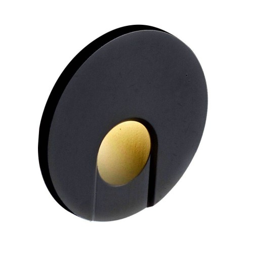 Oprawa schodowa moduł LED + ramka Mistic DOT R MSTC-05411906+MSTC-05118010 Mistic Lighting czarny mat