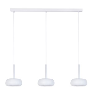 Lampa wisząca OTTO Sigma Lighting 3x GX53 MAX 12 W LED Stal lakierowana Biały/Biały