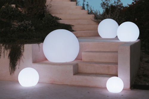 Lampa zewnętrzna 3126 BULY 30 SOLAR New Garden LED 5W Tworzywo sztuczne Biały