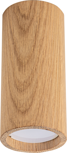 Lampa sufitowa Oprawa natynkowa TUBA Oak 003064-024526 Zuma Line 1x50W Drewno Metal