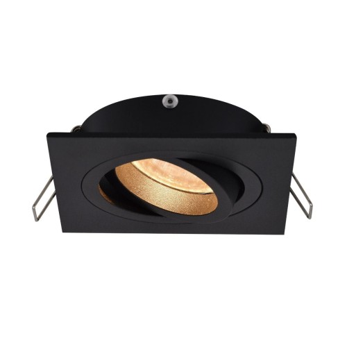 Lampa sufitowa Oprawa podtynkowa Chuck 003064-024588 Zuma Line 1x50W Czarny Metal