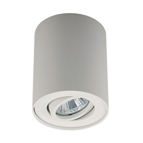 Lampa sufitowa Oprawa natynkowa TUBA Rondoo 003064-024545 Zuma Line 1x50W Biały Metal