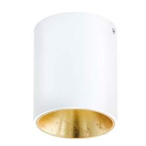 Lampa sufitowa Oprawa natykowa TUBA Polasso Eglo 1x3,3W LED Biały Aluminium
