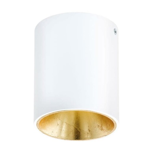 Lampa sufitowa Oprawa natykowa TUBA Polasso Eglo 1x3,3W LED Biały Aluminium