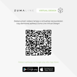 Lampa wisząca Zuma Loya LED 5W Srebrny model elegancki design.