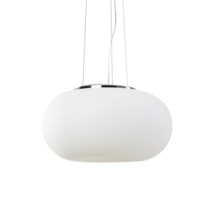 Lampa Wisząca Inez Zuma line 2x60W E27 Biały Metal