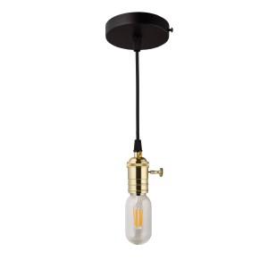 Zawiesie Abigali Edison Gold E27