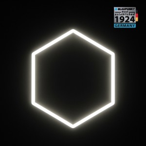 Lampa LED Hexagon Blaupunkt 58W geometryczny panel sufitowy led 4000K CRI90 w kształcie plasta miodu