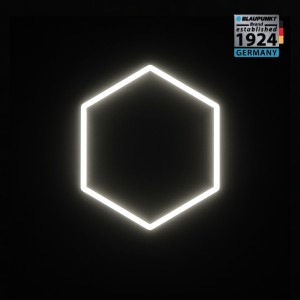 Lampa LED Hexagon Blaupunkt 43W geometryczny panel sufitowy led 4000K CRI90 w kształcie plasta miodu